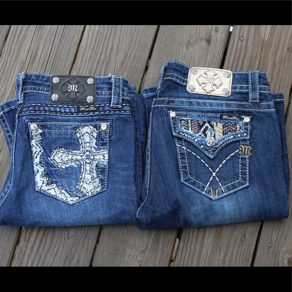 Miss Me Jeans Bundle Size 29 Flare Leg